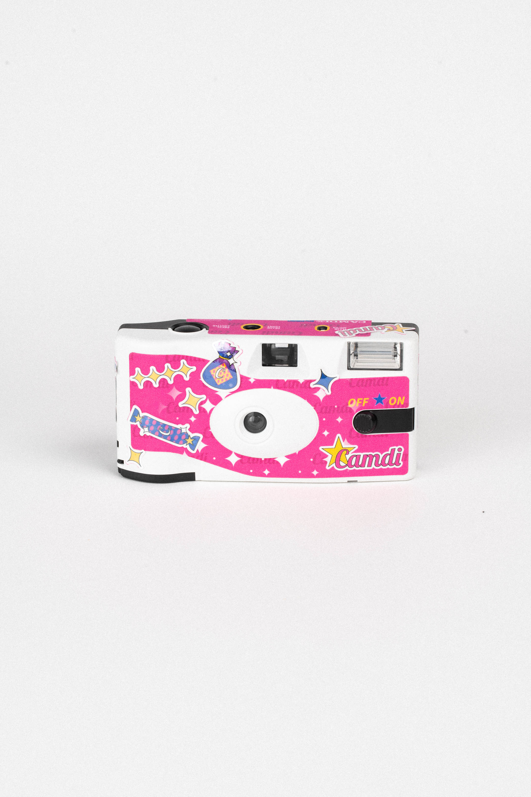 pink film camera